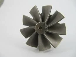 CNC Machining Turbine Wheel For Engine Billet Turbo Supercharger Impeller